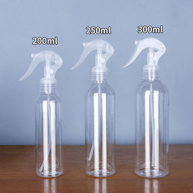 Wholesale 15ml 20ml 30ml 50ml 60ml 80ml 100ml 120ml 150ml 200ml 250ml 300ml 360ml Round PET Plastic Mist Spray Bottle