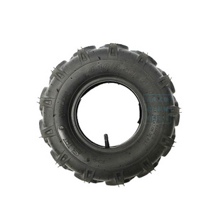 4.10-3.50-6 Inflated Wheel for Wheelbarrows, Lawn Mower, Garden Carts, Hand Trucks, Pressure Washers etc.