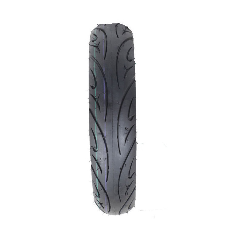 90-90-12 Tire with Knobby Tread Compatible with the Motorbike Motorcycle