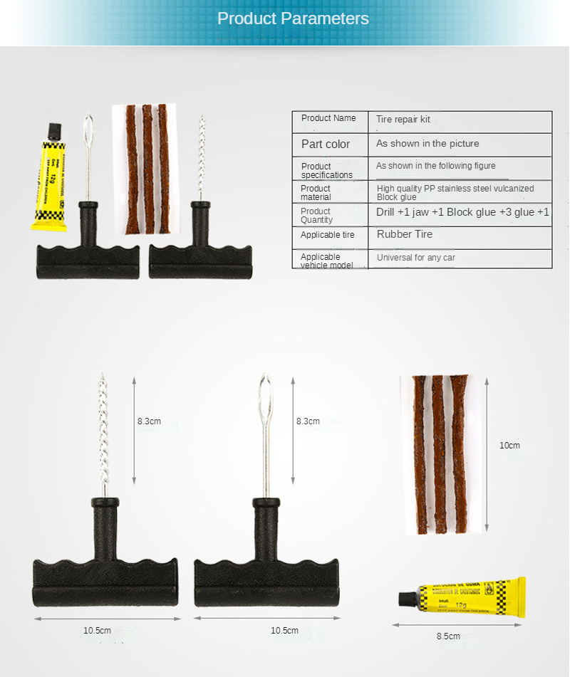 High Quality tire repair Tool kit