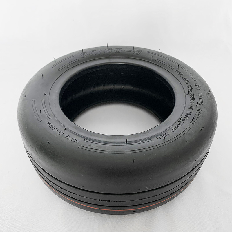 rubber tire 80/60-5 tubeless tire for go kart Kit Kart electric scooter tire