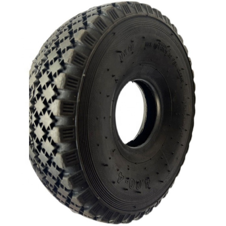 Rubber Tyre 4.00-4 Pneumatic Tyre in High Quality Heavy Duty Tire and Tube