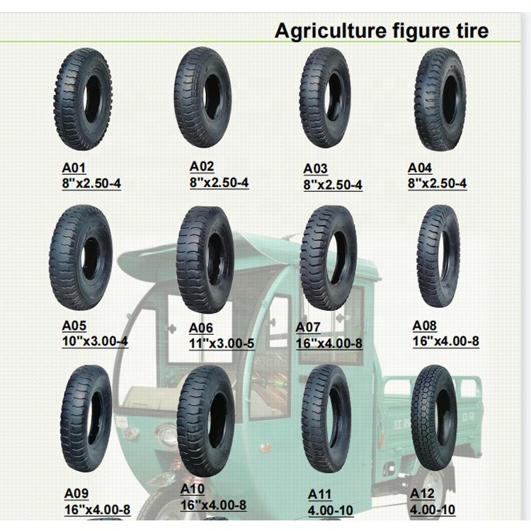 New China  5.00-12 ATV tyre 4.00-10 agriculture farm tractor wheel