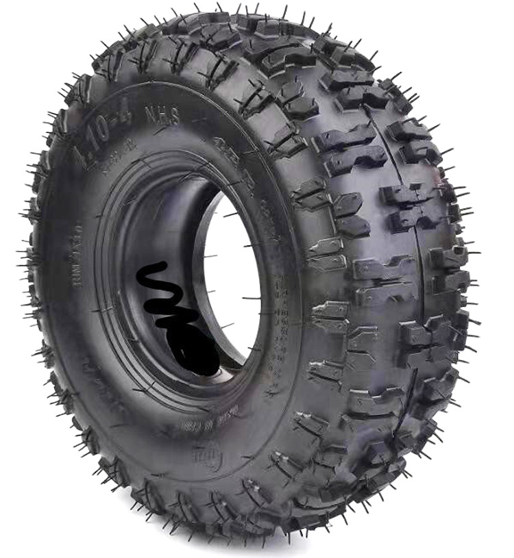 IK  Durable 13x4.10-6 Mud tires ATV tire 4.10x6 lawn mower rubber wheel 410-6 tires tubeless type