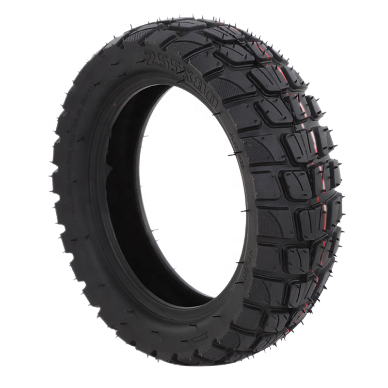 Electric Scooter Off-Road Tire 255x80 Highway Inner And Outer Tire10inch Snow Non Slip Thickened Widened Outer Tire