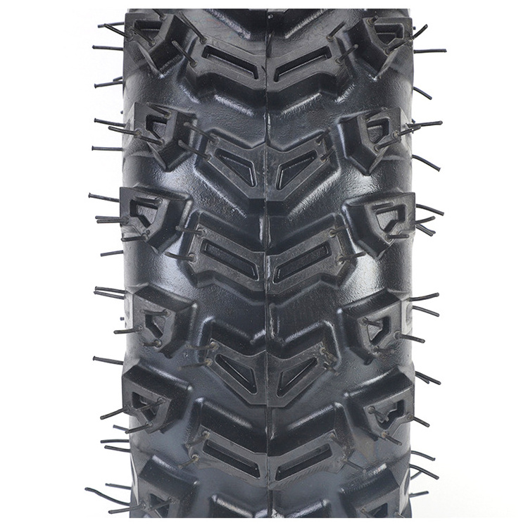 latest tyres tubeless 4.10x6 lawn mower rubber wheel  13x4.10-6 Mud tires ATV tire