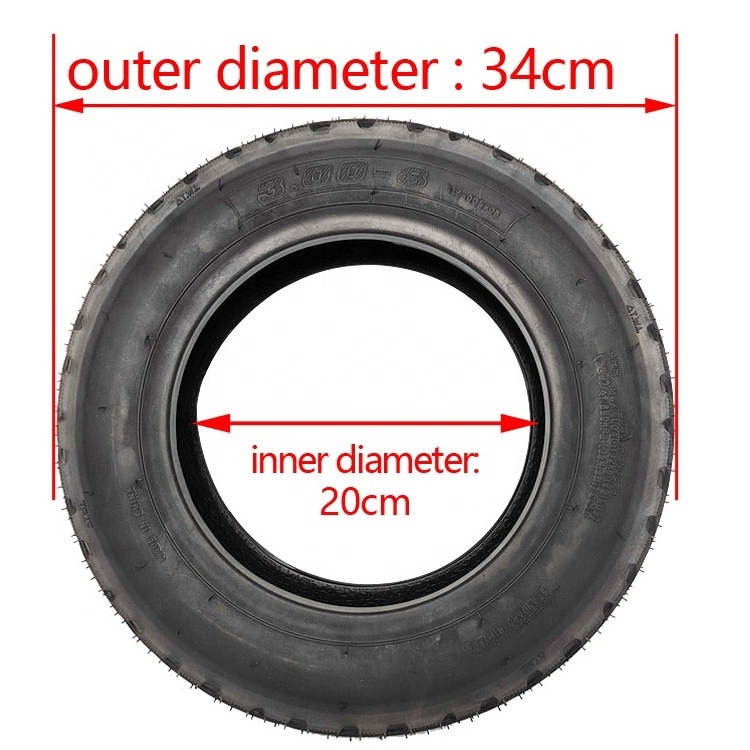 8 inch Scooter Motorcycle Tire 300-8 350-8 And E- Bike Tubeless Tire 3.00-8 3.50-8 3.00-10 3.50-10 Vacuum tyre