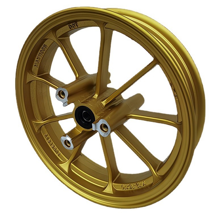 16 inch for 16*2.125 16*2.5 16*3.0 tires Electric motorcycle wheel hub Double disc brake rims Gold silver black red