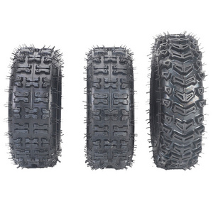 4.10x6 lawn mower rubber wheel 410-6 tires tubeless type 13x4.10-6 Mud tires ATV tire