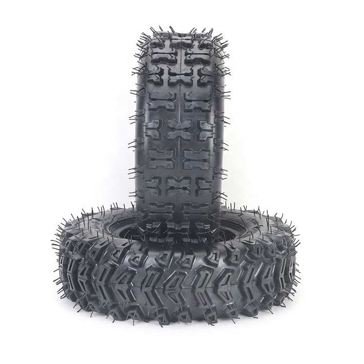 latest tyres tubeless 4.10x6 lawn mower rubber wheel  13x4.10-6 Mud tires ATV tire