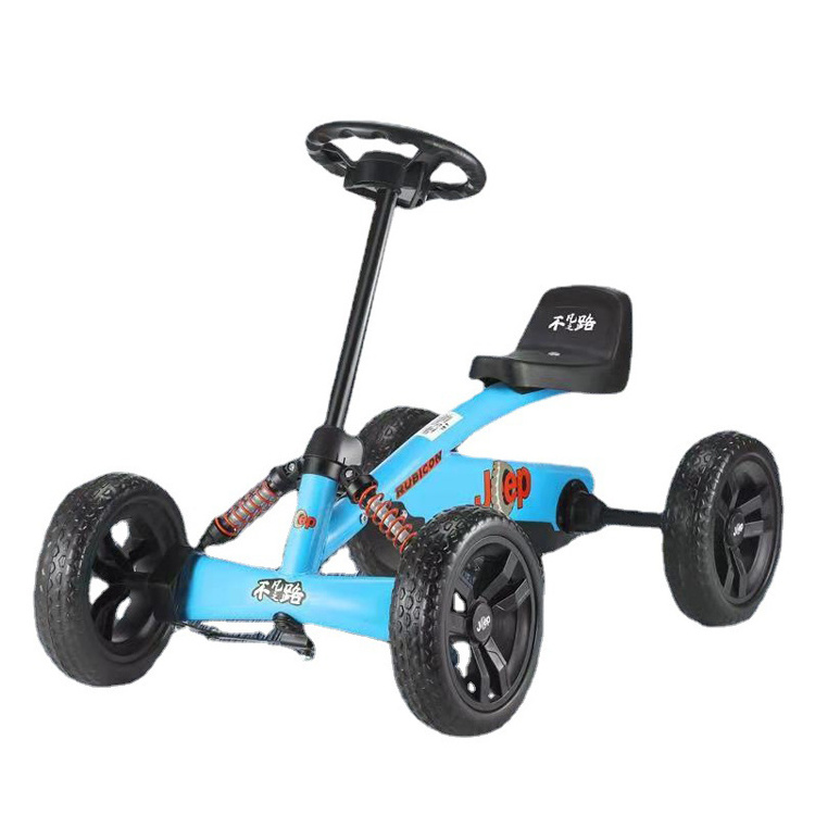 Kid Balance Bike Toys for 2-6 Year Old Boys and Girls Gifts, Toddler Bike 2-6 years old Birthday Gift with 4 Wheels