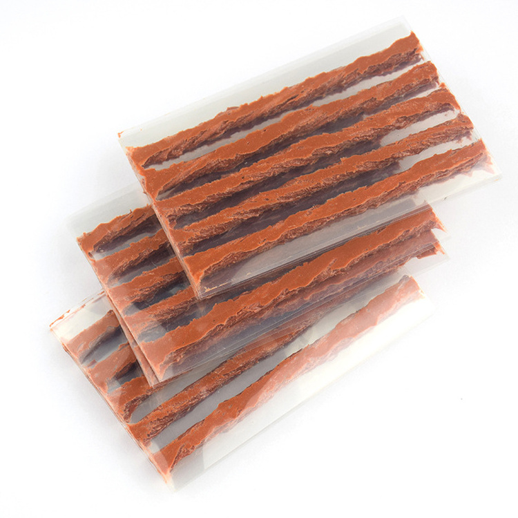 Hot Selling Tire Repair Strings Rubber Strip 60PCS Tire Repair Plugs Self Vulcanizing Tire Repair Kit Bacon Strips for Car