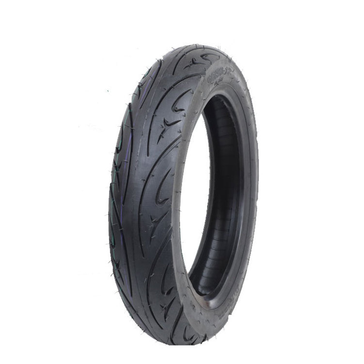 90-90-12 Tire with Knobby Tread Compatible with the Motorbike Motorcycle