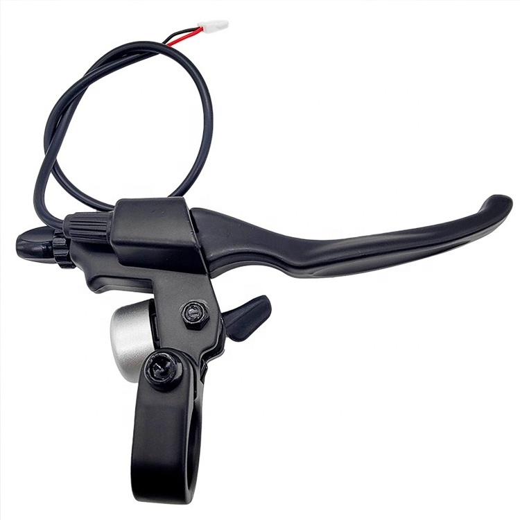 Factory direct sale Black Brake handle with bell electric scooter left hand brakes for sale