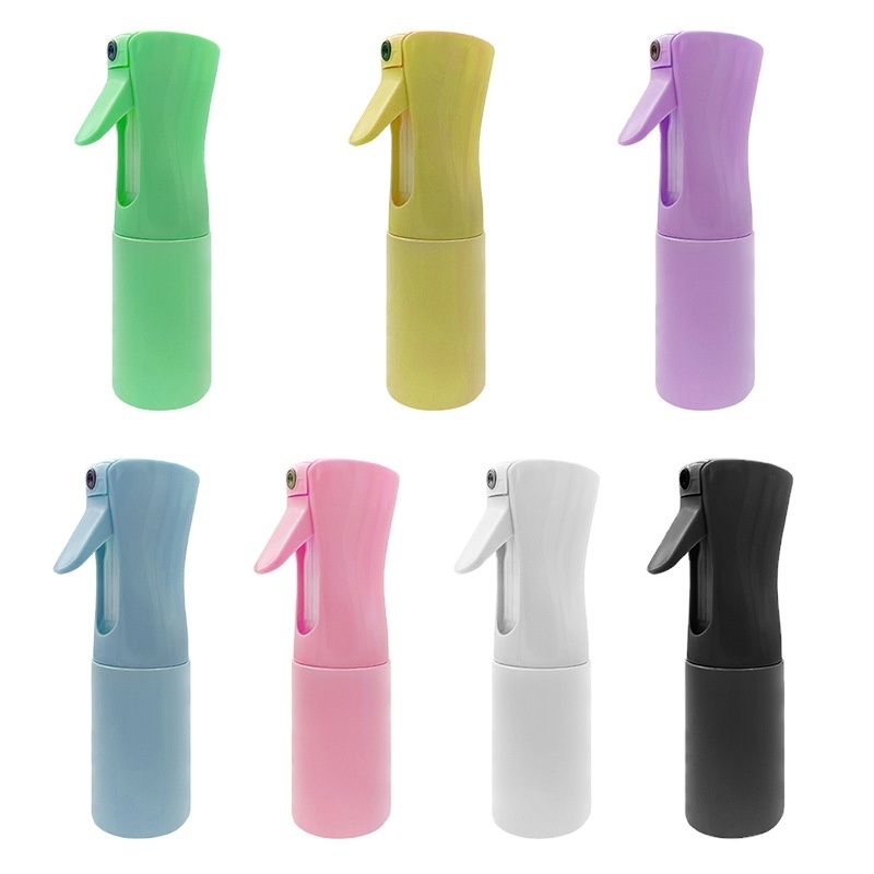 empty 200ml 500ml household color cosmetic water hair barber pet plastic trigger continuous fine mist spray sprayer bottle