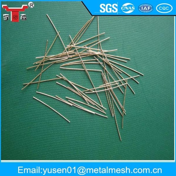 ASTM A820 Reinforced Concrete RPC Copper Coated Micro Steel Fibre