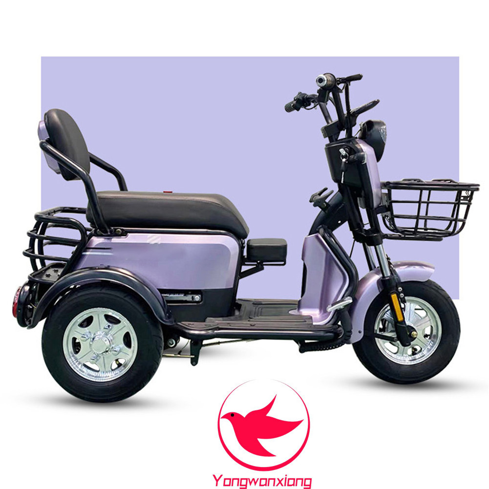 New Model Folded 3 Wheels Electric Scooter 500 w Leisure Electric Tricycles For The Elderly Mini Electric Motorcycle