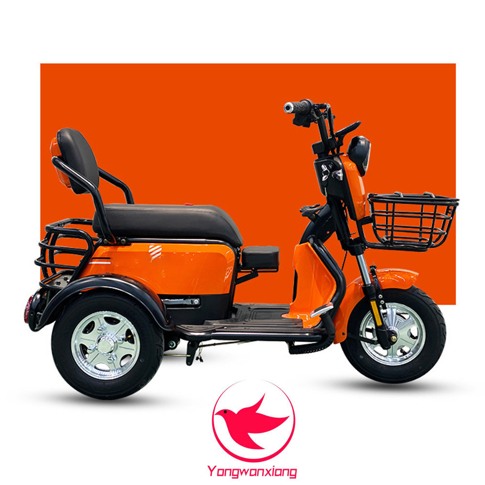 New Model Folded 3 Wheels Electric Scooter 500 w Leisure Electric Tricycles For The Elderly Mini Electric Motorcycle