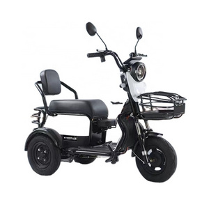 New Model Folded 3 Wheels Electric Scooter 500 w Leisure Electric Tricycles For The Elderly Mini Electric Motorcycle