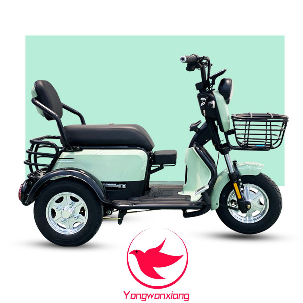 New Model Folded 3 Wheels Electric Scooter 500 w Leisure Electric Tricycles For The Elderly Mini Electric Motorcycle