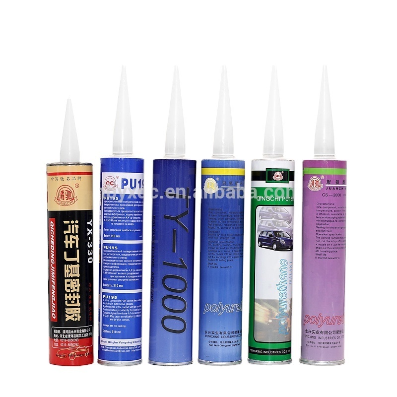 High temperature anti-corrosion substrate pipe glue Pu glue Automotive glass polyurethane sealant