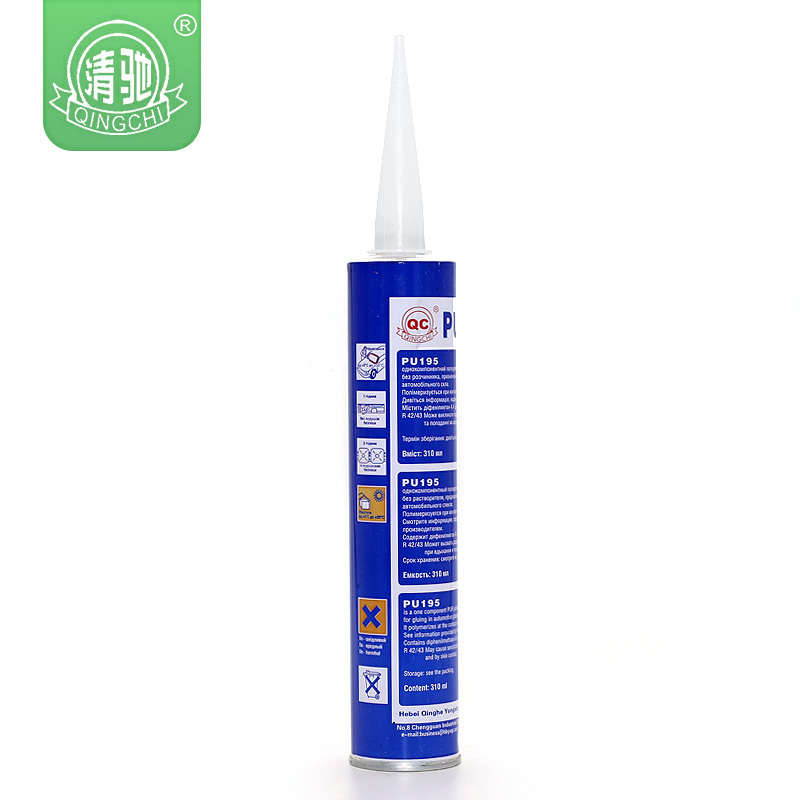 PU Polyurethane Sealant for Windshield Quality Black AUTO Glass Sealant Other Adhesives 310ml Tube Free MIXTURE 215-525-7