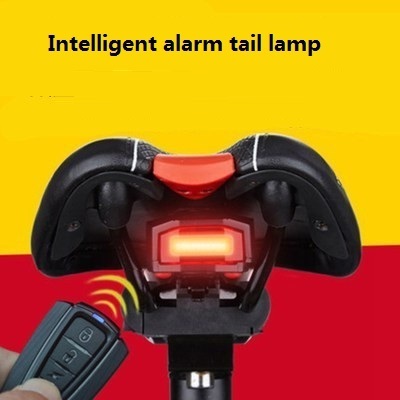 Bicycle light Bicycle horn wireless anti-theft vibration sensor alarm with remote Anti-Theft Bike Lock Cycling Lock