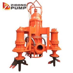 Industrial mining centrifugal sand dredging river dredge high pressure submersible water pump with water jetting system