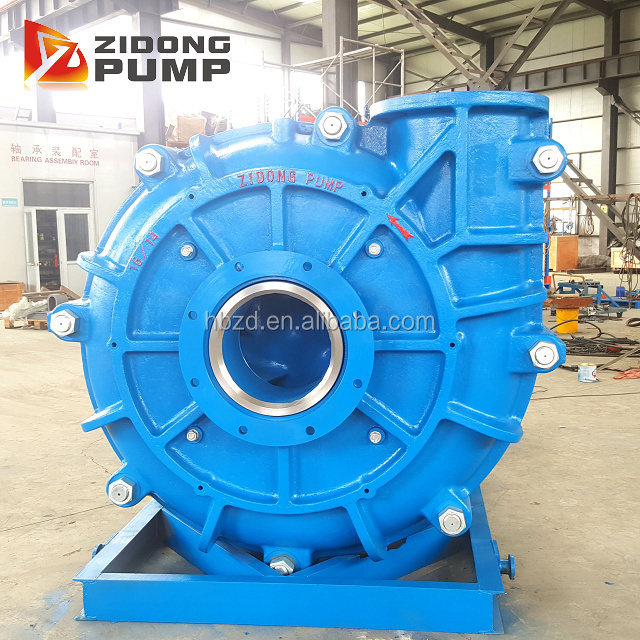 ZH series slurry pumps metal horizontal centrifugal slurry pump high chrome alloy for copper mine gold mine dredging