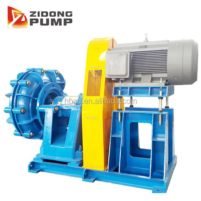 Solid handling highly abrasive sand slurry pump for mining