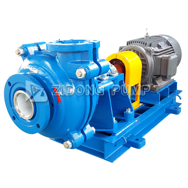 ZH series slurry pumps metal horizontal centrifugal slurry pump high chrome alloy for copper mine gold mine dredging