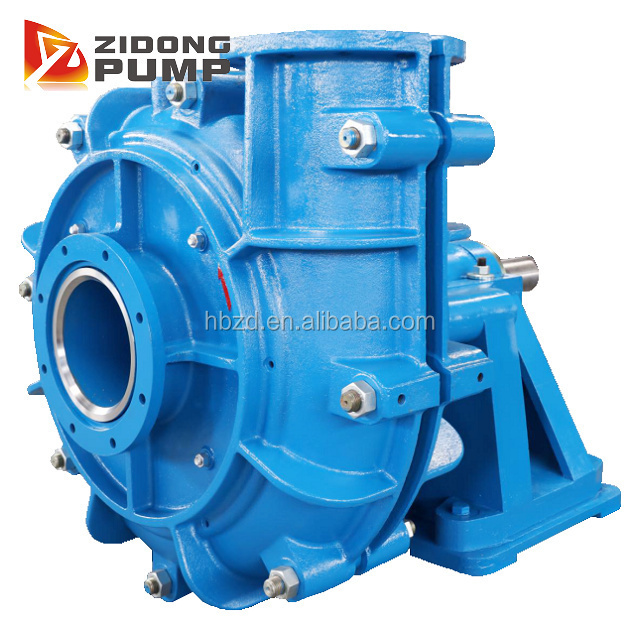 High pressure horizontal anti-abrasive sludge dirty mud horizontal slurry pump for sale high hardness high wear-resistant