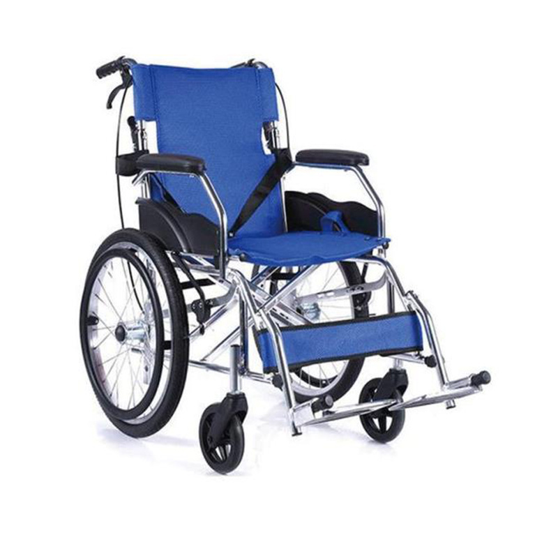 Best Selling Outdoor Beach Wheelchair Portable Foldable Assisted Medical Manual Wheelchair For Disabled