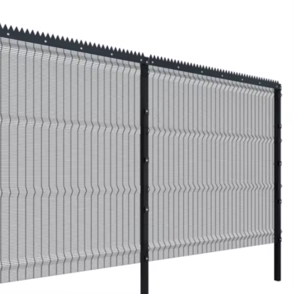 New Style Clear view 358 Anti Climb Fence Panel High Security Clearview Clear View Fence Price Per Meter Anti-theft climb