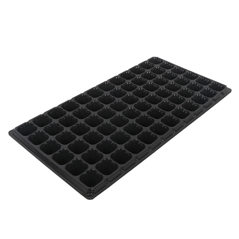 200 Cell Plastic Plug Seedling Starting Grow Germination Tray for Greenhouse Vegetables Nursery