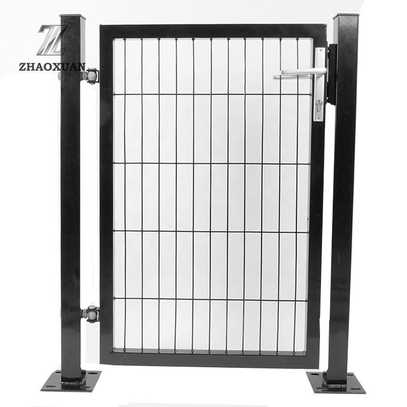 Low Price Galvanized Iron Gate Design Swing Gate For Sale