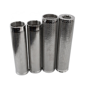 Customized  Stainless Steel SS Perforated Filter Cartridge Element