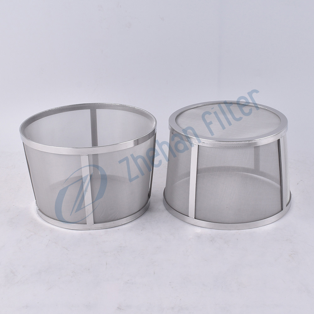 customized sterile stainless steel SUS 316 316L food grade reusable coffee filter