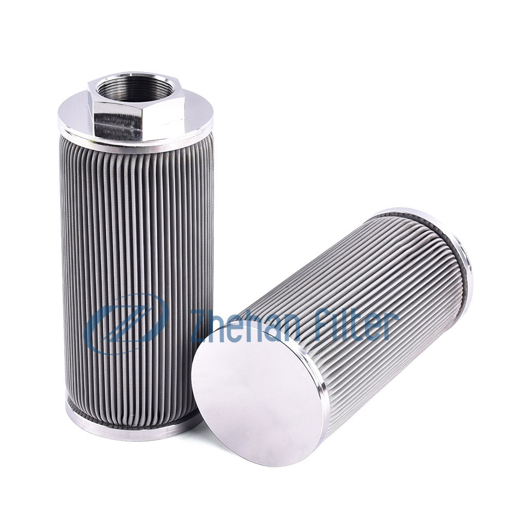 Replacement Reusable stainless steel pleated cartridge Oil Filter Hydraulic Filter For Gear Box/marine Hydraulic Filter