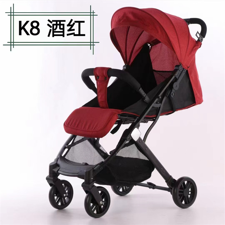 magic 2 in 1 sister sky red travel sport pink happy trend flight portable 3 wheel walker adult baby stroller