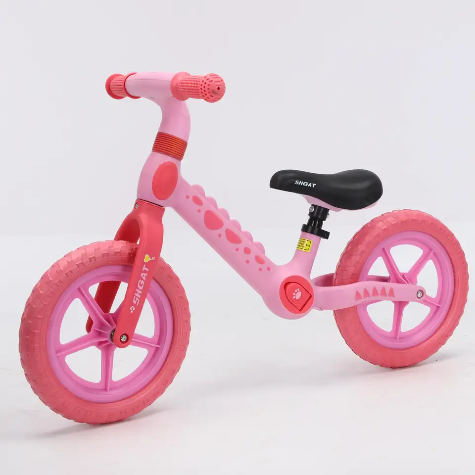 Hot Kids' All-In-One Wheel Balance Bike Non-Pedal Scooter for 1-6 Year Old Toddlers Children's Sports Toy in Tricycle Style