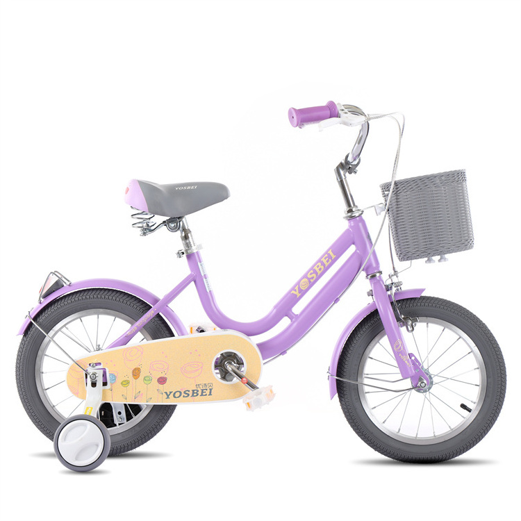 Most popular boys' and girl's bike with training wheels 16 inch children bike for 2 to 9 years old boys and girls bicycle