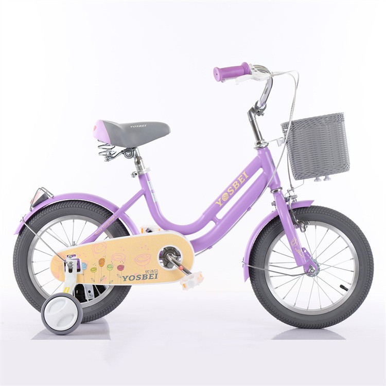 Most popular boys' and girl's bike with training wheels 16 inch children bike for 2 to 9 years old boys and girls bicycle