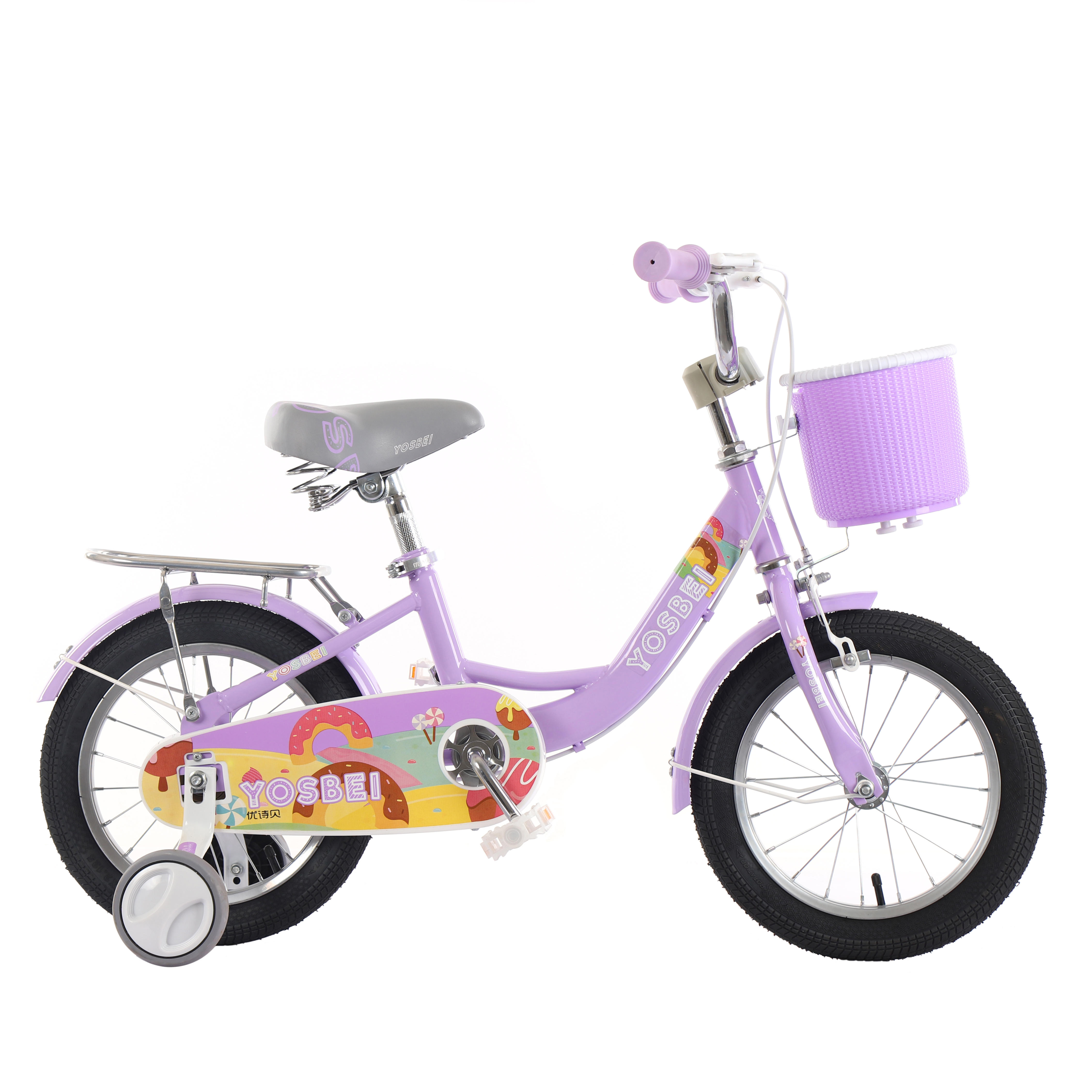 Wholesale 3 8 10 years girl children bicycle 14 inch training wheels kids bike