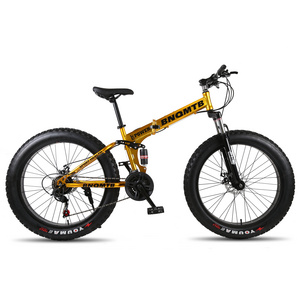 2024 bicycle 26 inch suspension fork fat snow bike for child and adult / airless tires 2.125 of kids mtb fat snow bikes