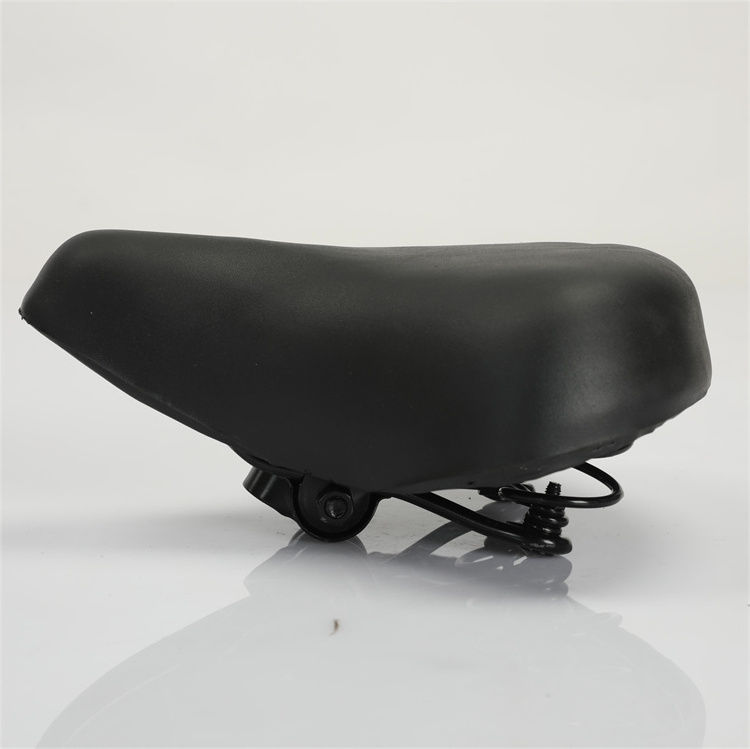 new style Long Big Foam Bicycle Saddle Special Using Bike Seat Banana Bike Seat With Steel Base And Clamp