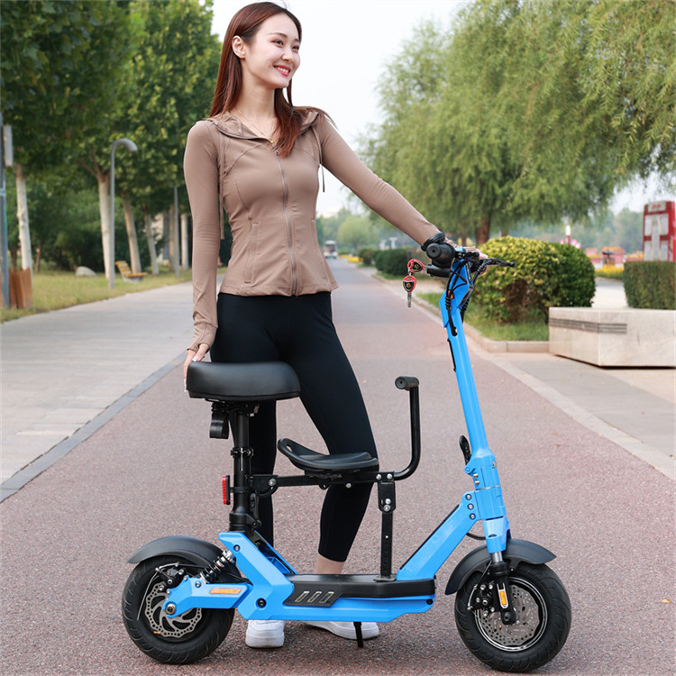 Powerful 400w Lead Battery Power Elwctric 45 kmh Speed Elektrische Scooter E-Step Electric E Step for Adults