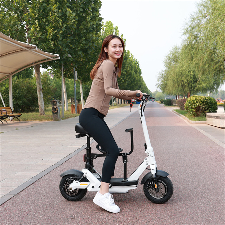 Powerful 400w Lead Battery Power Elwctric 45 kmh Speed Elektrische Scooter E-Step Electric E Step for Adults