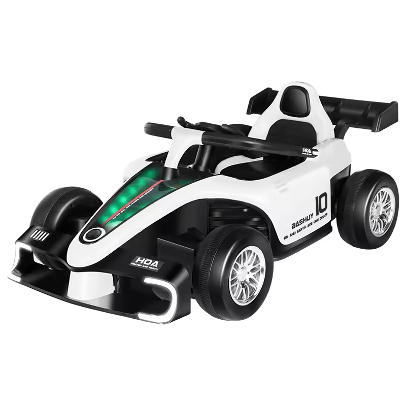 Hot-Selling Two-Seater Simulation Ride-On Toy Car Electric Plastic Material with Wheel Battery Power for Boys and Girls