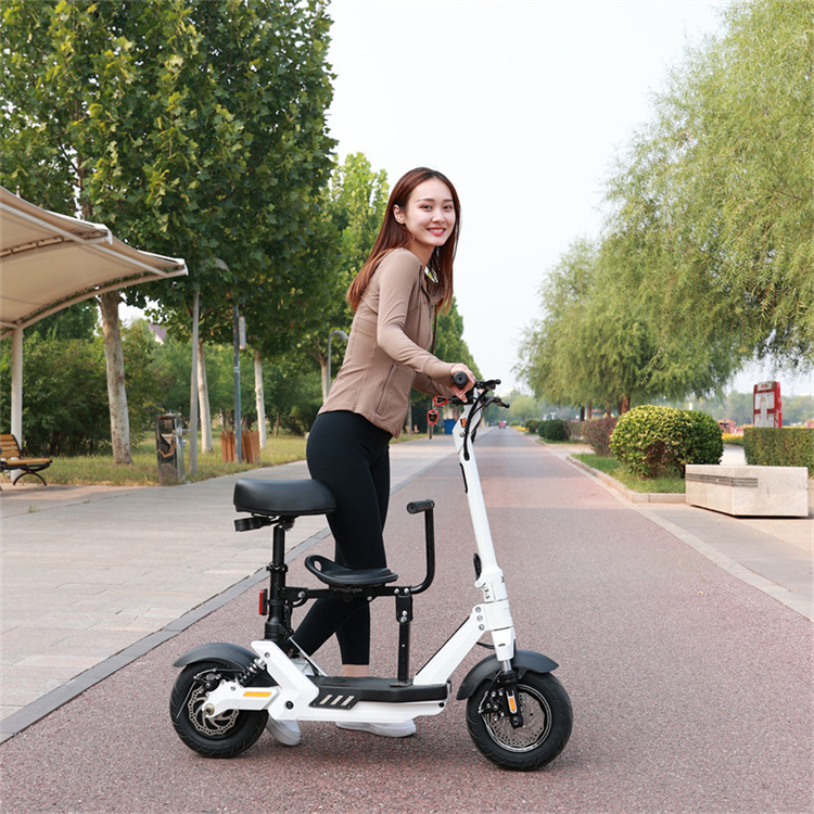 Powerful 400w Lead Battery Power Elwctric 45 kmh Speed Elektrische Scooter E-Step Electric E Step for Adults